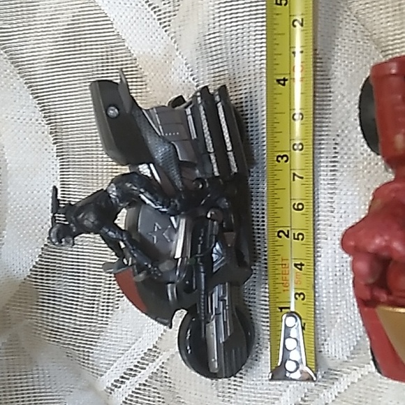 2- 2015 HASBRO MARVEL AVENGERS Age Of Ultron Ironman ATV & Motorcycle - Picture 12 of 12